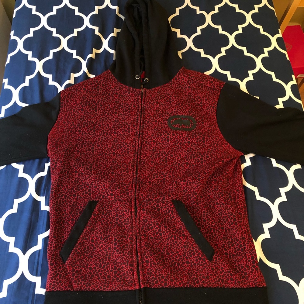 Ecko Unlimited Black And Red Men’s Jacket XL